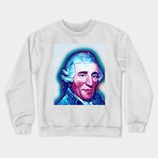 Joseph Haydn Snowy Portrait | Joseph Haydn Artwork 13 Crewneck Sweatshirt